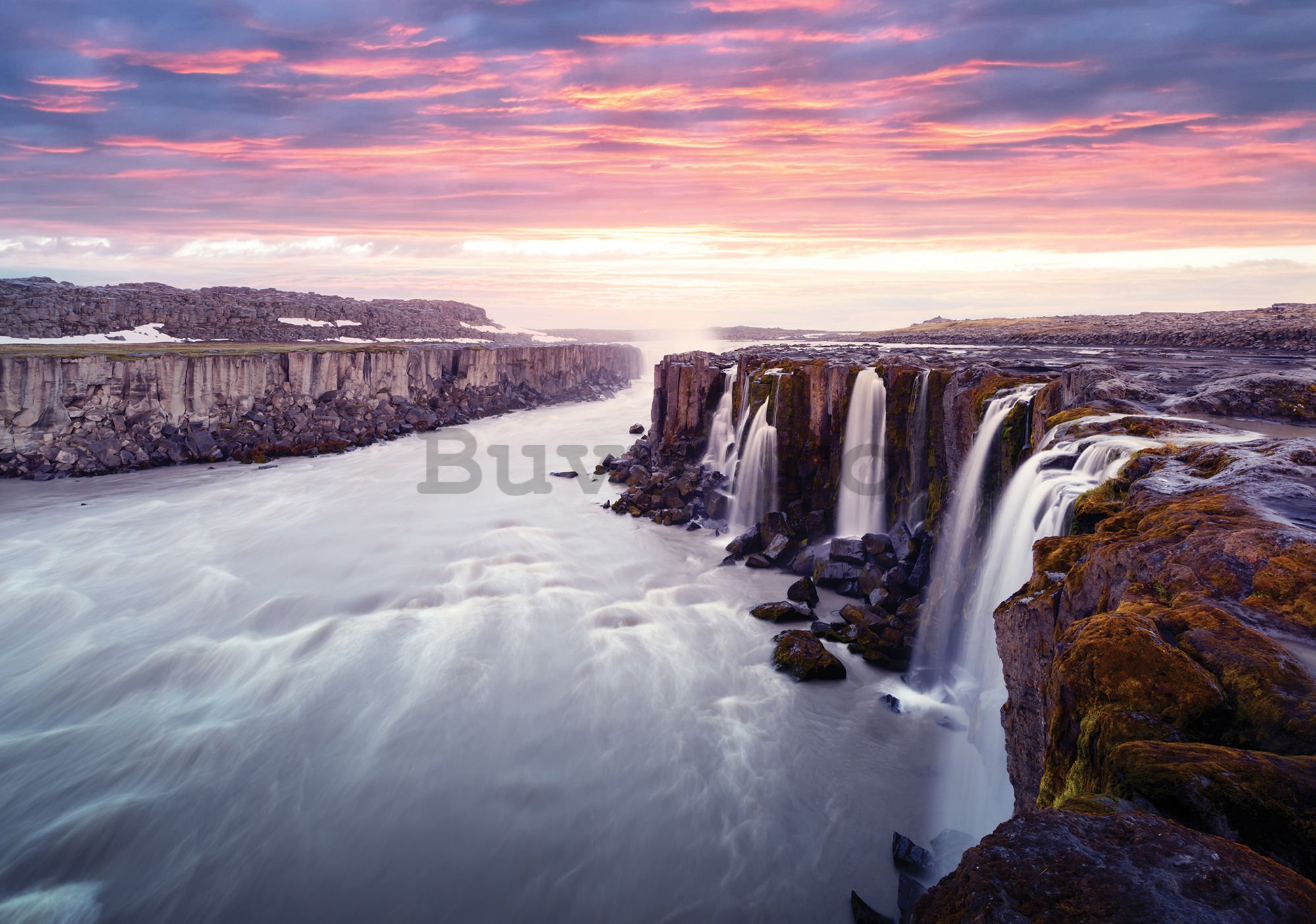 Fototapet vlies: Selfoss, Islanda - 254x368 cm