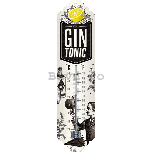 Termometru retro - Gin Tonic
