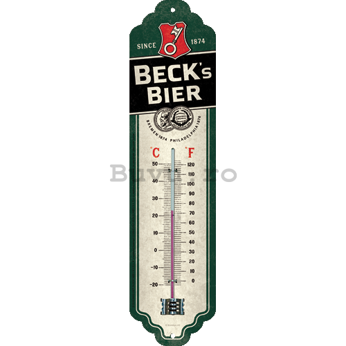 Termometru retro - Beck's Bier