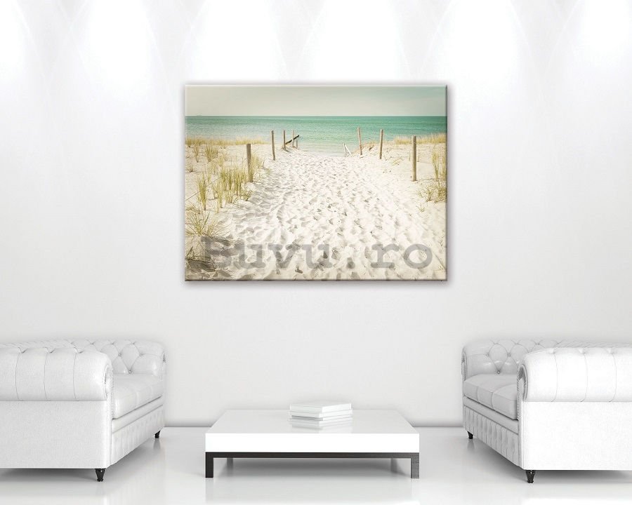 Tablou canvas: Drum spre plajă (11) - 75x100 cm
