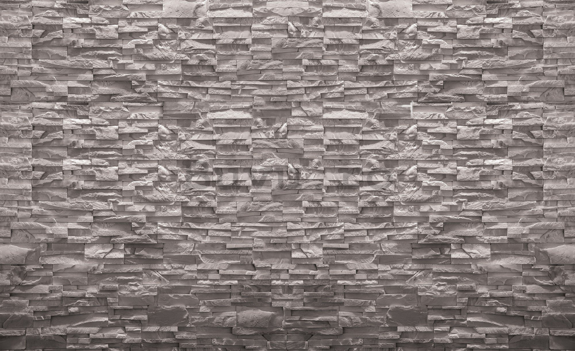 Fototapet vlies: Zid de piatră (3) - 416x254 cm