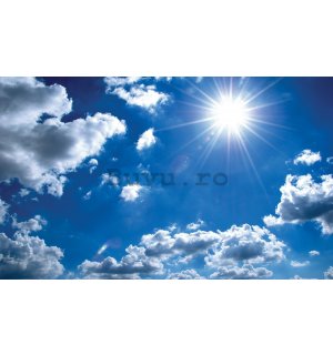 Fototapet vlies: Soarele pe cer - 416x254 cm