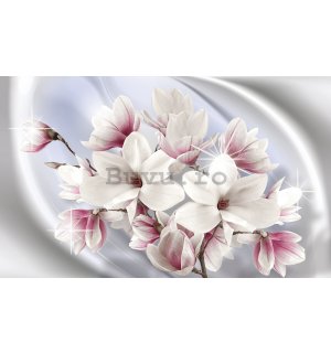 Fototapet vlies: Magnolii (1) - 416x254 cm
