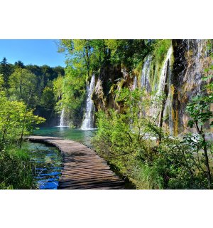 Fototapet vlies: Lacuri Plitvice (1) - 416x254 cm