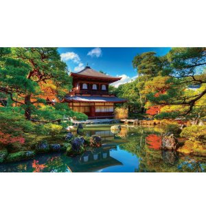 Fototapet vlies: Grădină japoneză - 416x254 cm
