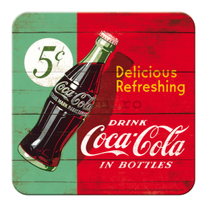Set de suporturi 2 - Coca-Cola (bicolor)