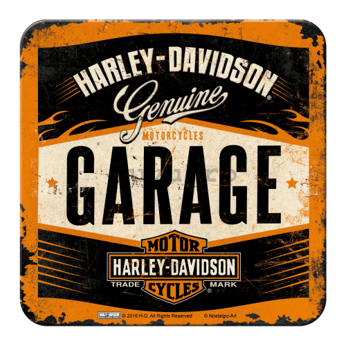 Set de suporturi 2 - Harley Davidson (Garage)
