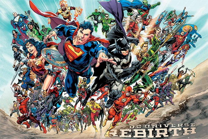 Poster - DC Universe Rebirth