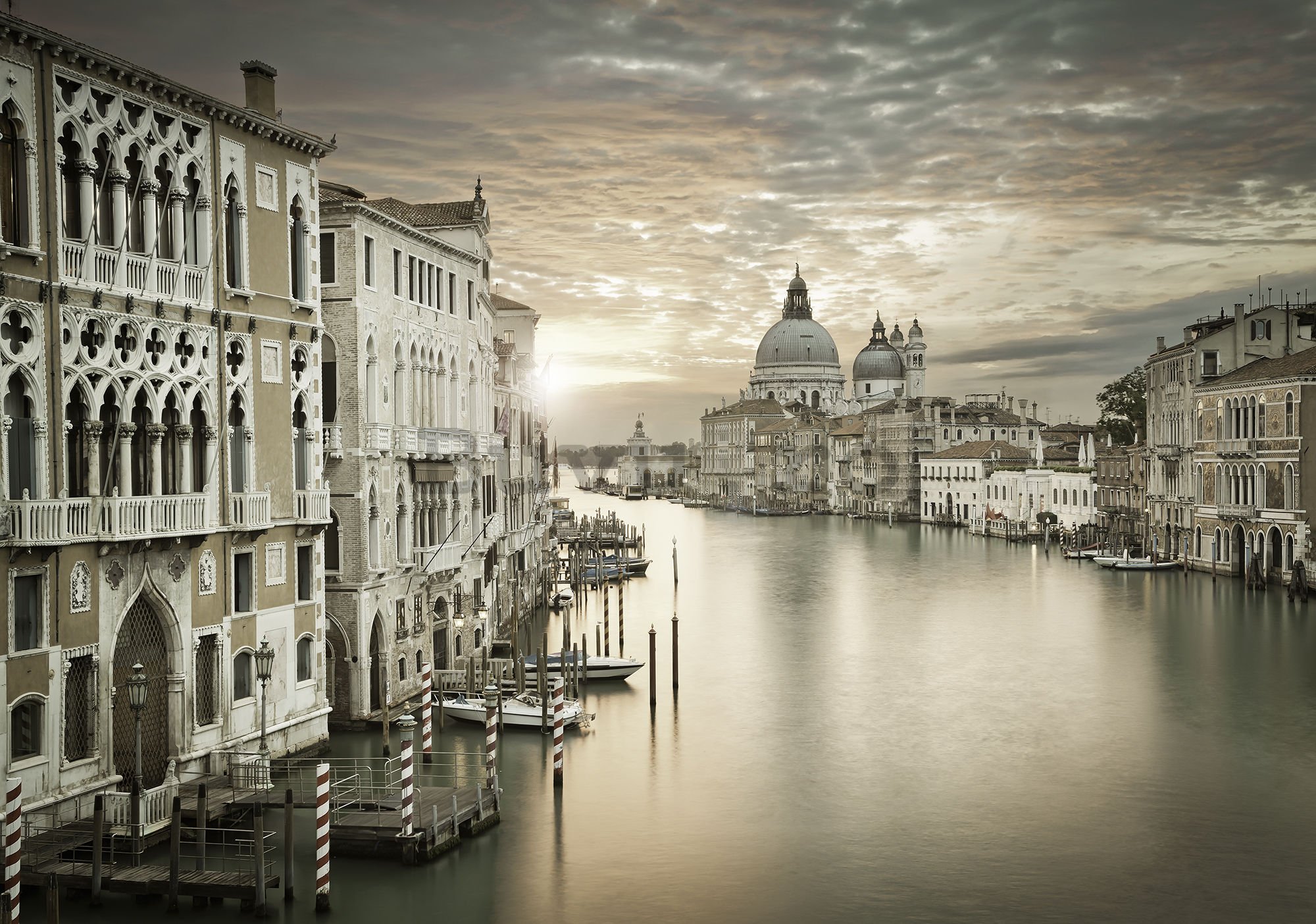 Fototapet: Amurg în Veneția - 184x254 cm