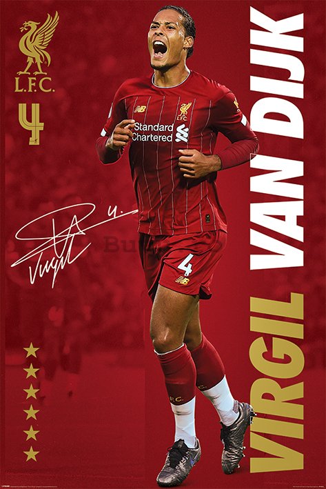 Poster - Liverpool FC (Virgil Van Dijk)