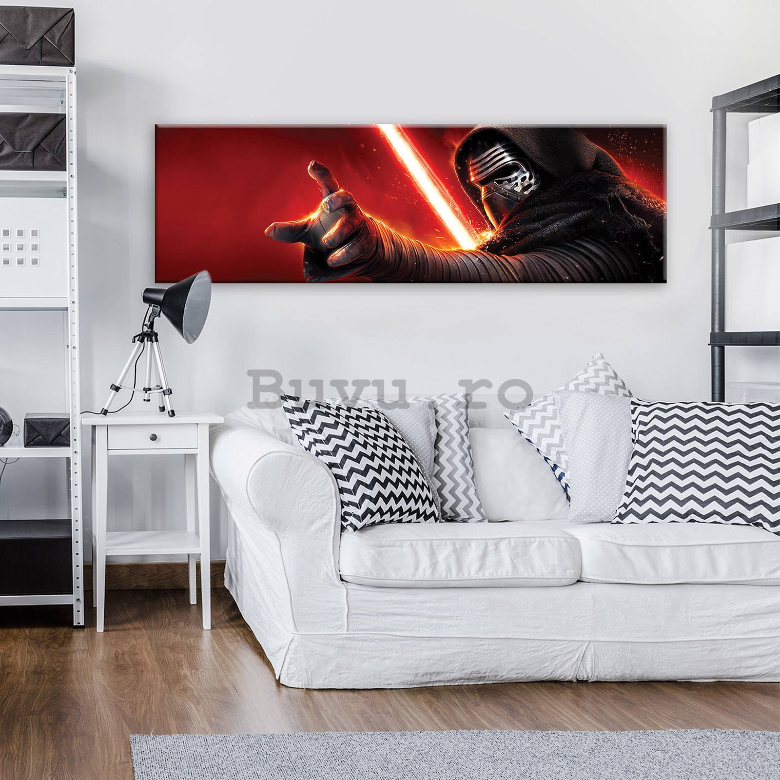 Tablou canvas: Star Wars Kylo Ren - 145x45 cm