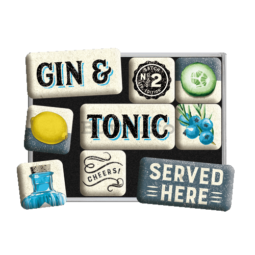 Magnet - Gin & Tonic Served Here