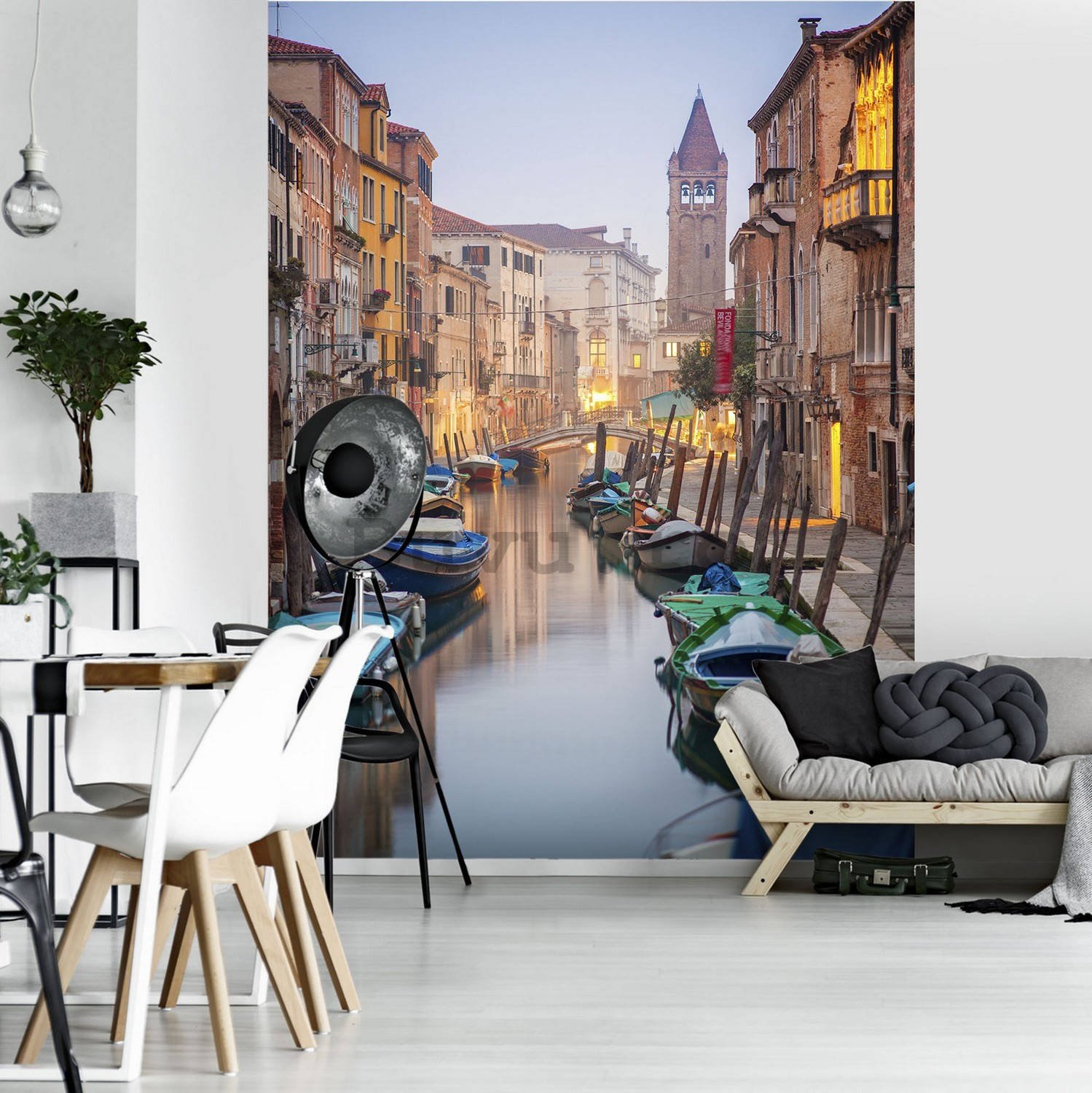 Fototapet: Veneția (canal de apă) - 184x254 cm