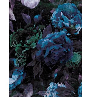 Fototapet: Combinație de flori vopsite (2) - 184x254 cm
