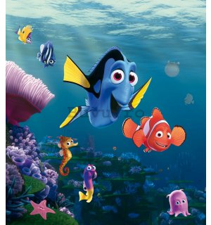 Fototapet vlies: Nemo & Dory - 180x202 cm