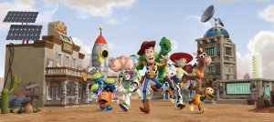 Fototapet vlies: Toy Story (panoramă)  - 202x90 cm