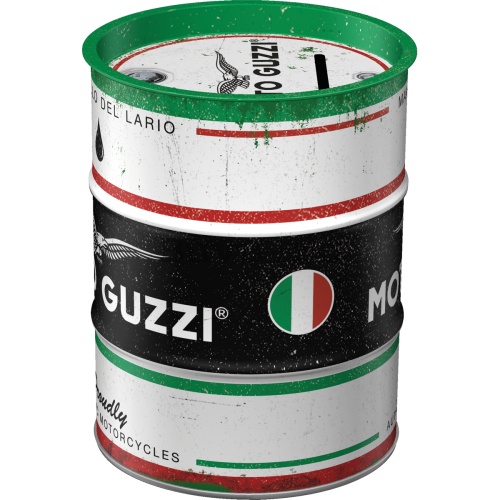 Pușculiță metalică (barel): Moto Guzzi Italian Motorcycle Oil