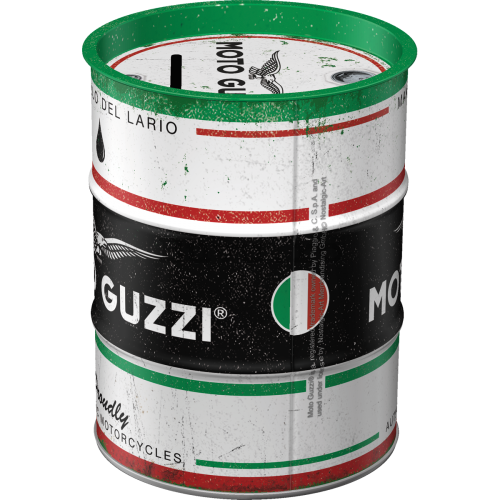 Pușculiță metalică (barel): Moto Guzzi Italian Motorcycle Oil