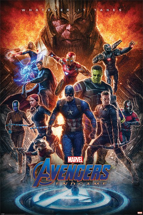 Poster - Avengers: Endgame (Whatever it Takes) 
