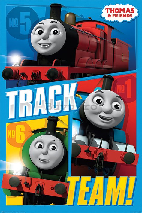 Poster - Thomas & Friends (Track Team) 