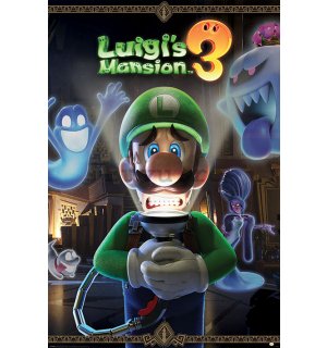 Poster - Luigi's Mansion 3 (You're in for a Fright)
