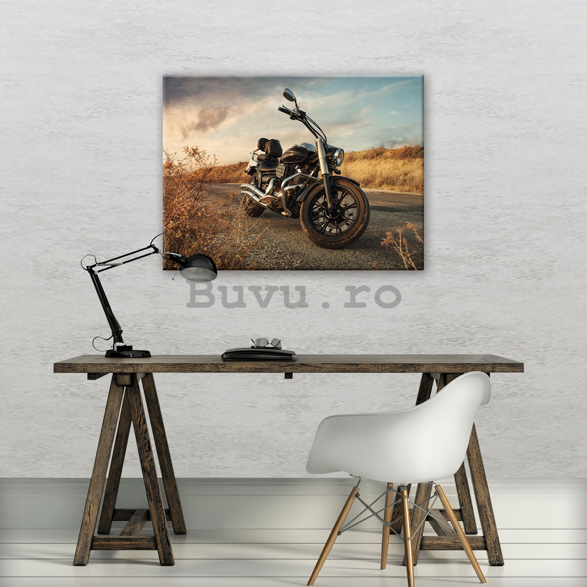 Tablou canvas: Motocicletă (1) - 80x60 cm