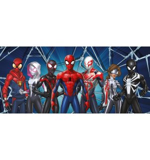 Fototapet vlies: Spiderman Spider-Verse (1) - 202x90 cm