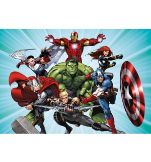 Fototapet vlies: Avengers (4) - 160x110 cm