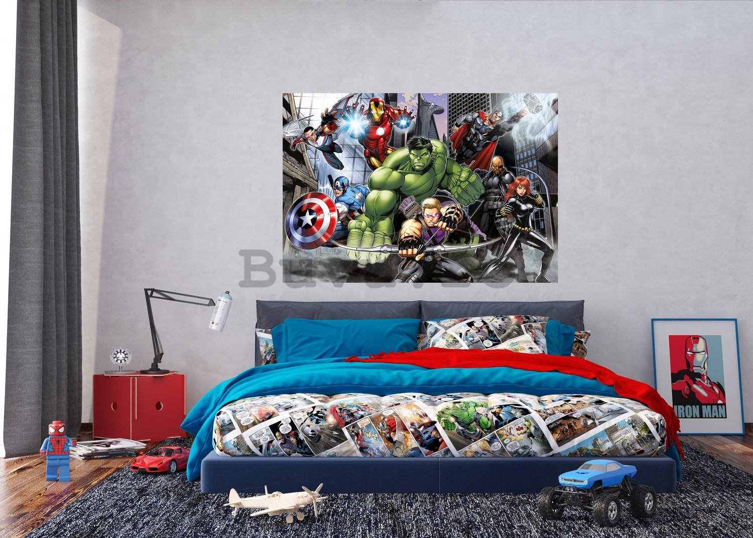 Fototapet vlies: Avengers (6) - 160x110 cm