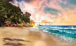 Fototapet vlies: Plaja tropicala - 416x254 cm