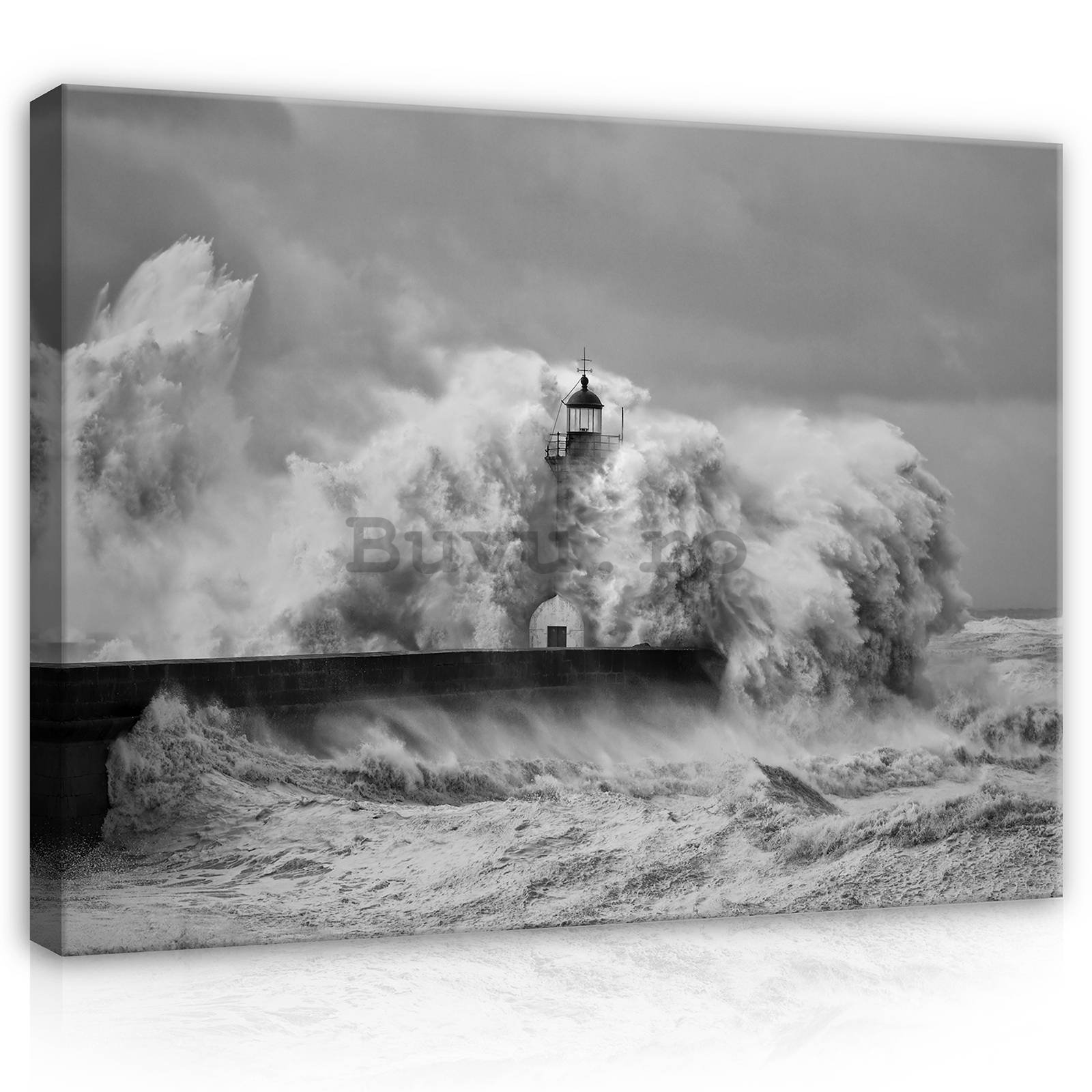 Tablou canvas: Val de furtună (1) - 100x75 cm