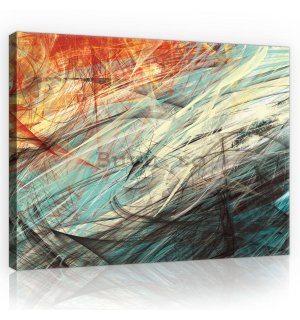 Tablou canvas: Abstracție modernă (1) - 80x60 cm