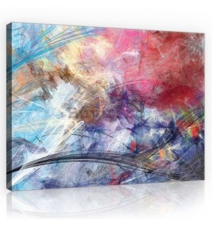 Tablou canvas: Abstracție modernă (4) - 80x60 cm
