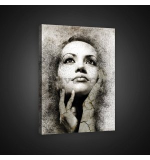 Tablou canvas: Portret de femeie (1) - 60x80 cm
