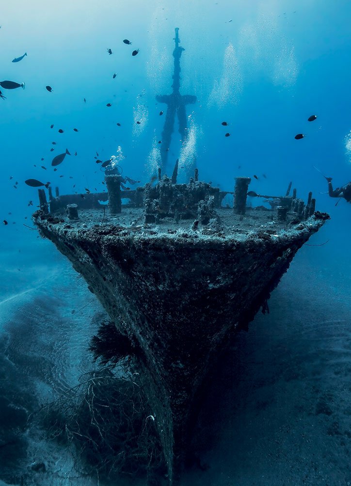 Fototapet: Epavă submarină - 184x254 cm