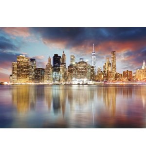 Fototapet vlies: Reflexie New York (1) - 254x368 cm