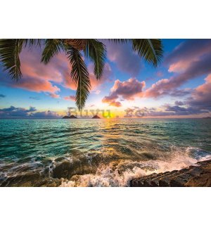 Fototapet vlies: Paradis tropic (3) - 152,5x104 cm