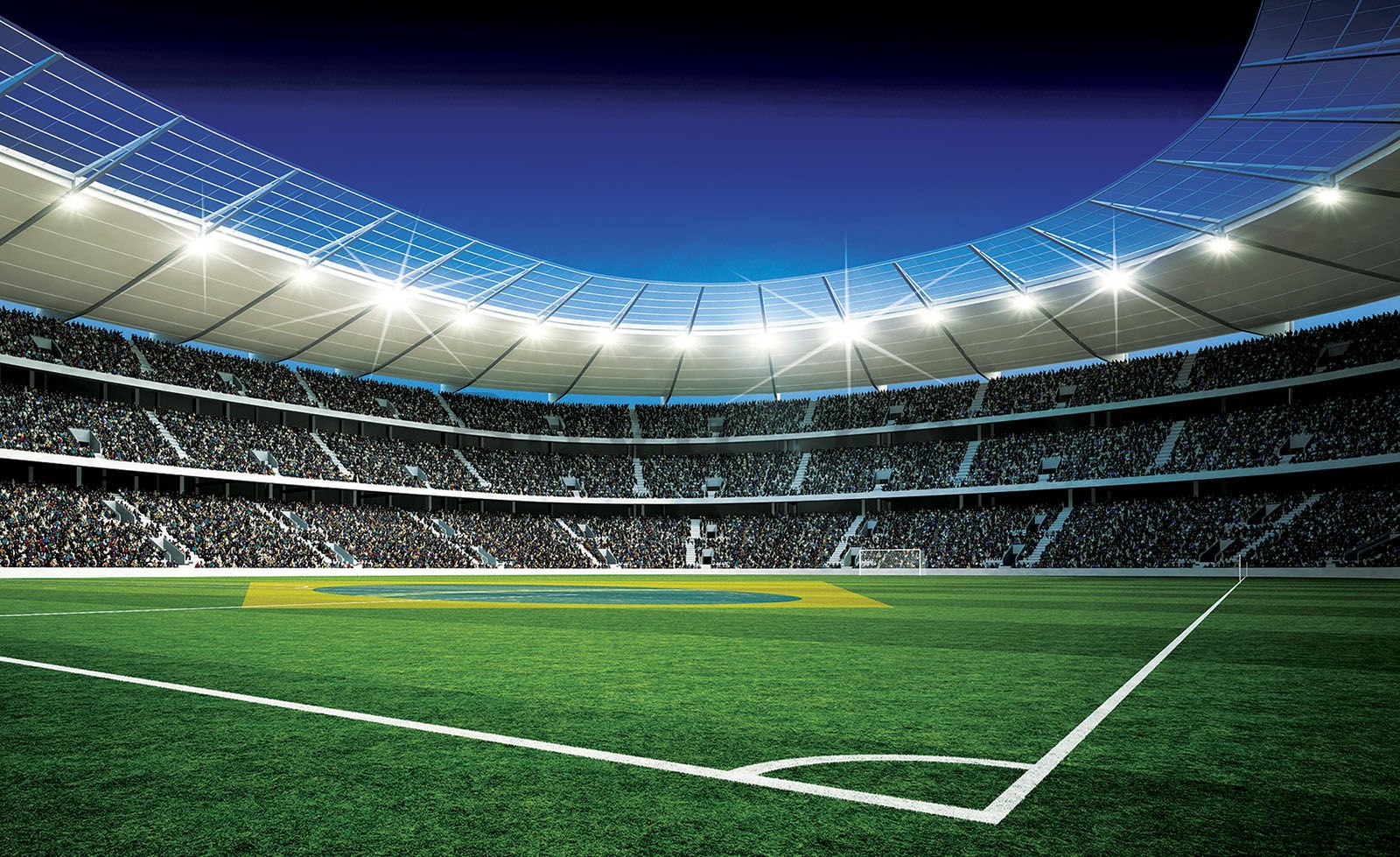 Fototapet vlies: Stadion de Fotbal (4) - 416x254 cm