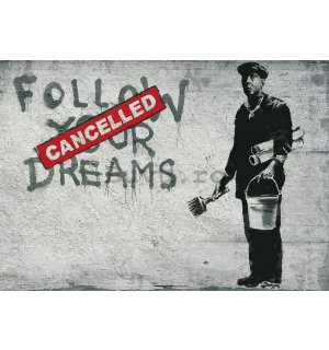 Fototapet vlies: Follow Your Dreams (Cancelled) - 416x254 cm