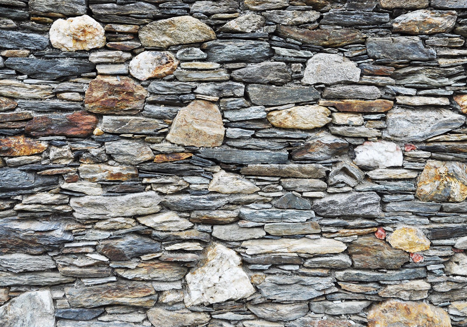 Fototapet vlies: Zid de piatră (5) - 400x280 cm