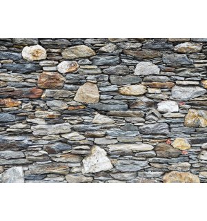 Fototapet vlies: Zid de piatră (5) - 400x280 cm