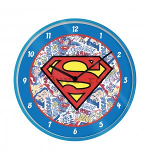 Ceas de perete - Superman (logo)