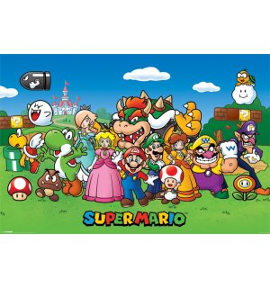 Poster - Super Mario (eroii)