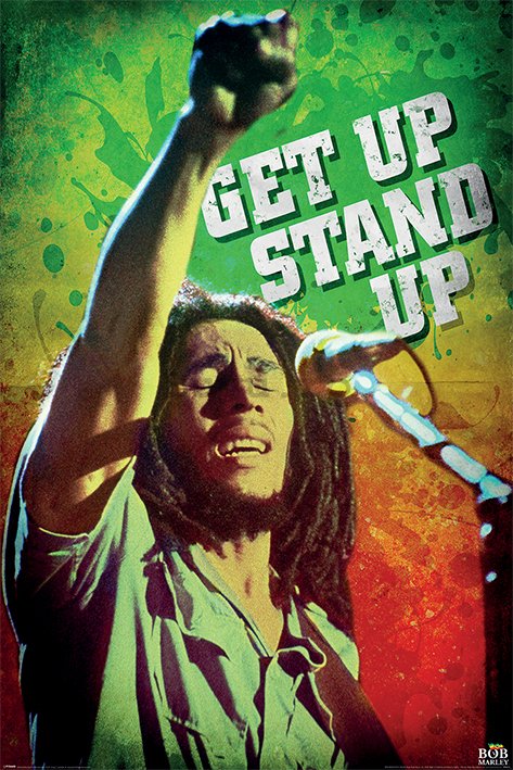 Poster - Bob Marley (Get Up Stand Up)