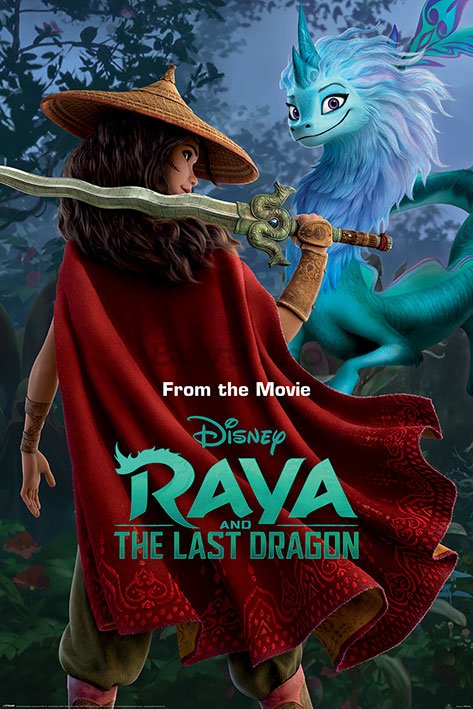 Poster - Raya And The Last Dragon (Warrior In The Wild)