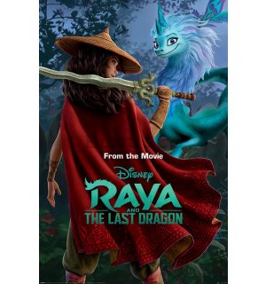 Poster - Raya And The Last Dragon (Warrior In The Wild)