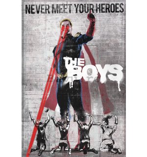 Poster - The Boys Homelander Stencil