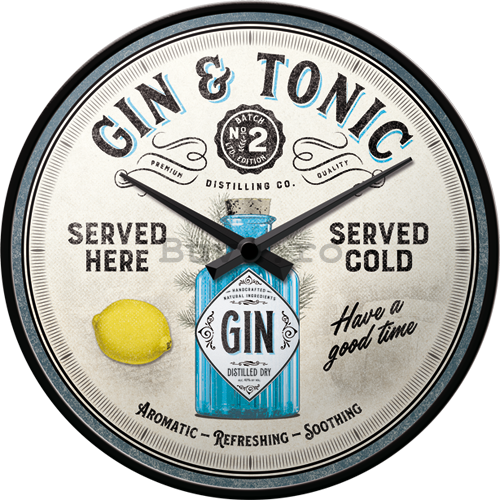 Ceas retro - Gin & Tonic Served Here