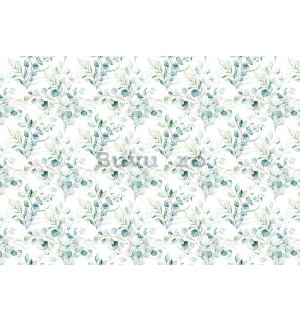 Fototapet vlies: Textură florală - 254x184 cm