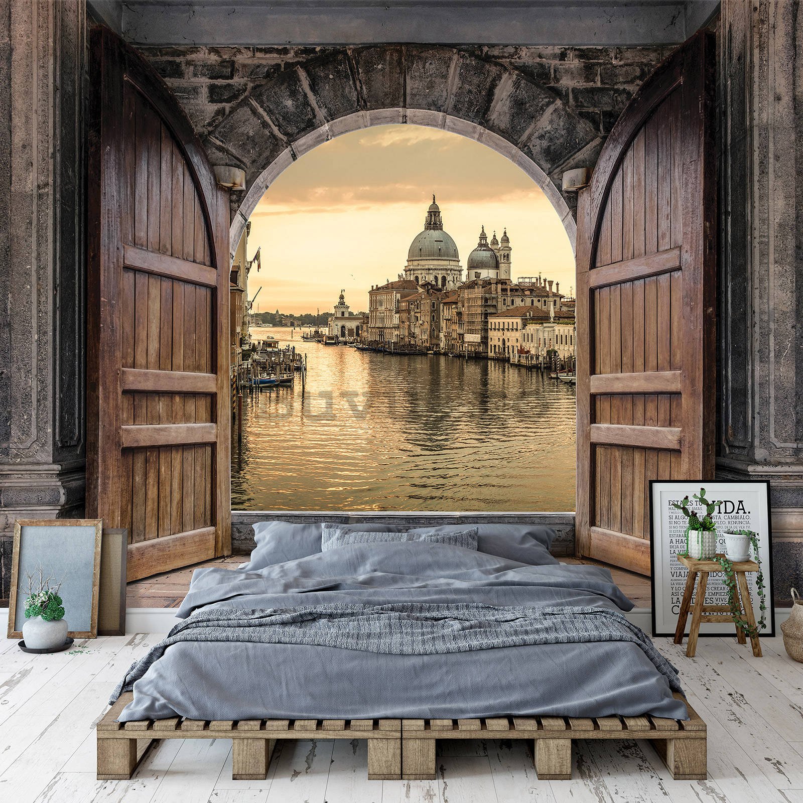Fototapet vlies: Poarta de intrare în Veneția - 416x254 cm